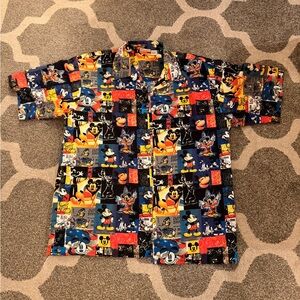 DISNEY Mickey Mouse Art of Animation Sorcerer's shirt Disneyland Rare men’s XXL